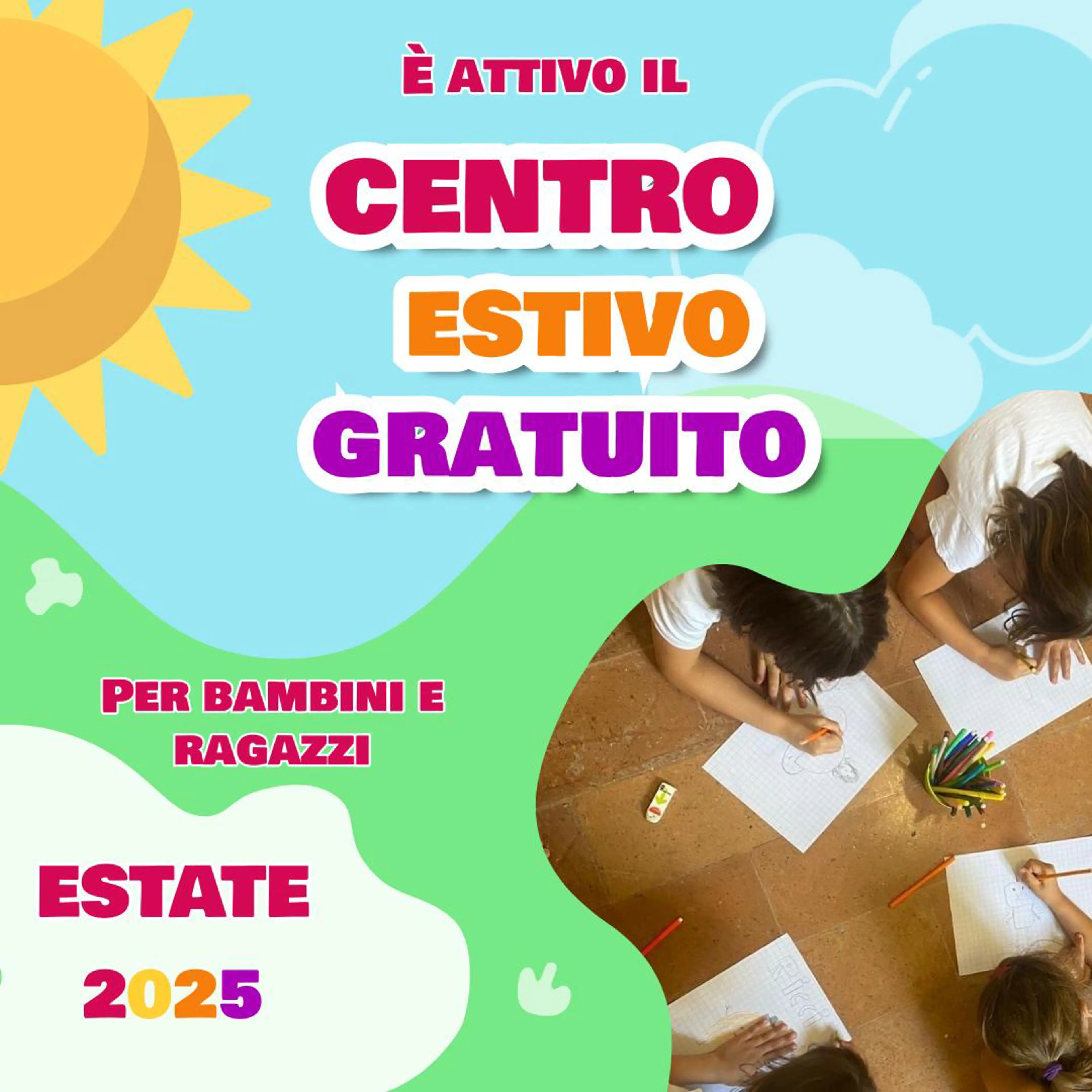 È attivo il Centro Estivo Aziendale